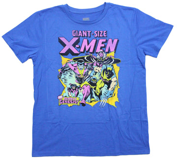 X-Men Mens T-Shirt - Giant-Size X-Men Cast Deadly Genesis