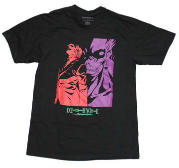 Deathnote Mens T-Shirt - Colorful Purple Red Character Images