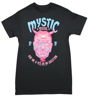 Twilight Zone Mens T-Shirt - Mystic Seer Ask Me A Question