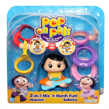 Pop On Pals - Figure Musician/Dancer Girl Pack