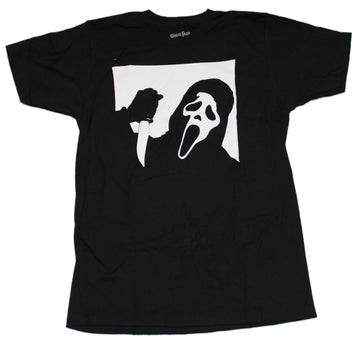 Scream Mens T-Shirt - Negative Space Ghostface Image