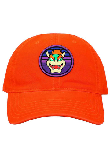 Super Mario Bowser Embroidered Hat Mens Adjustable