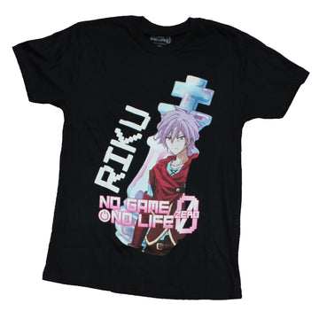 No Game No Life Mens T-Shirt - Riku Side Pic