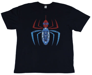 Spider-Man  Mens T-Shirt -  Stylized Logo Created From Spidey & Sinister Six