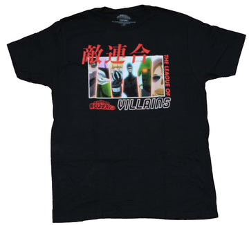 My Hero Academia Mens  T-Shirt - Glowing Swatches League of Villains