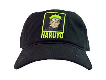 Naruto Profile Adult Baseball Cap Dad Hat W/Curved BIll and Buckle