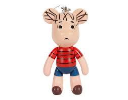 Popobe Linus wearing Red stripe shirt and blue shorts