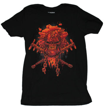 Gears of War 5  Mens T-Shirt- Red Skull Logo