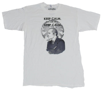 Shield (Marvel) Mens T-Shirt -  It's Your Job to Keep Calm Coulson Drawing