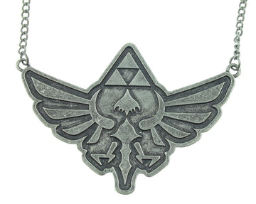 Legend of Zelda The Tirforce Large Nickel Pendant Necklace