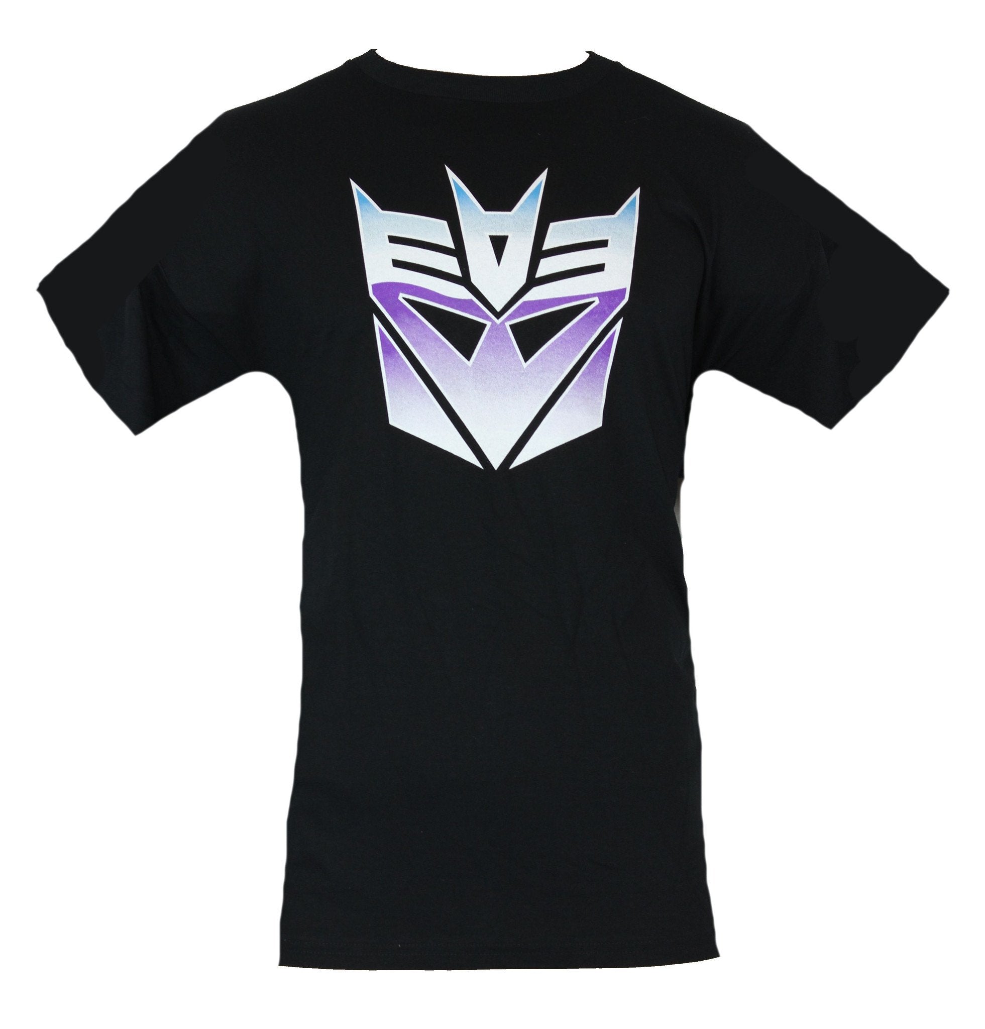 Transformers Big & Tall Mens T-Shirt -  Crisp Classic Three Tone Decepticon Logo