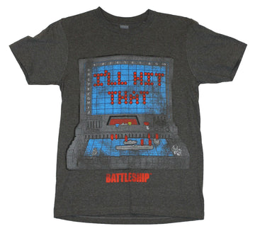 Battleship (Battle Ship by Hasbro) Mens T-Shirt  - Id Hit That Classic Game