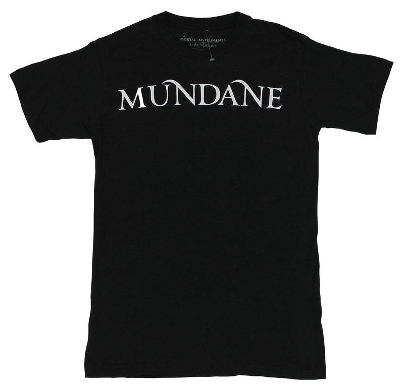 Mortal Instruments Mens T-Shirt  - Mundayne Word Logo - Inmyparentsbasement.com