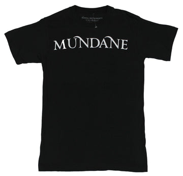 Mortal Instruments Mens T-Shirt  - Mundayne Word Logo
