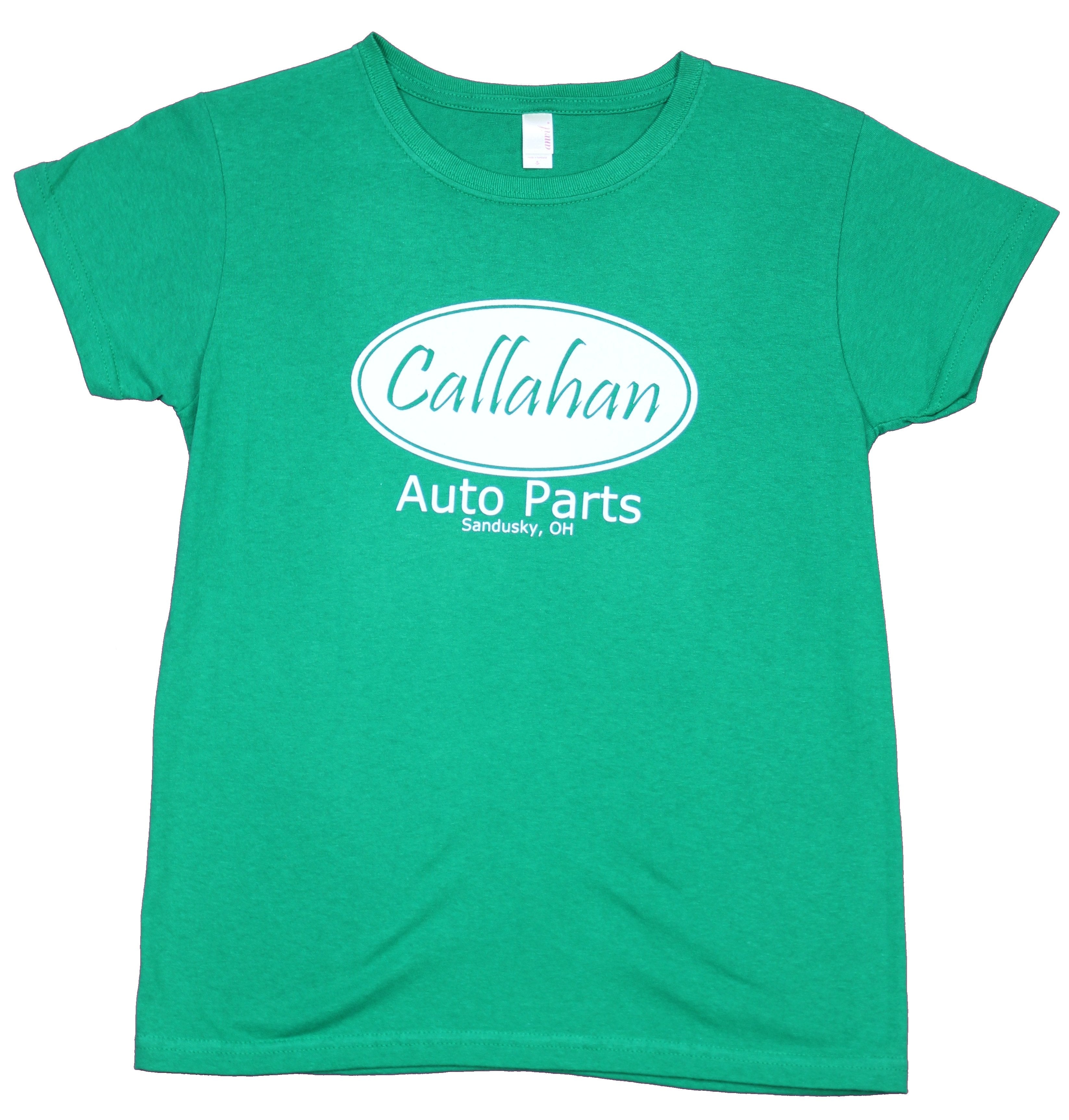 Callahan Girls Juniors T-Shirt  - Callahan Auto Parts Logo Image