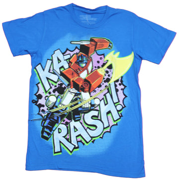 Transformers Mens T-Shirt - Ka-Rash Optimus Prime Sword Swing