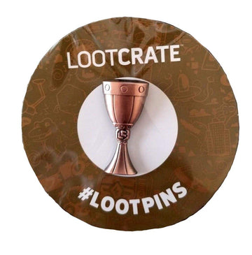 Rare Limited Edition Discontinued Loot Crate  Artifacts Chalice Pin Exclusive April 2018