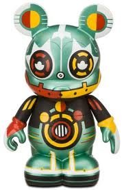 Disney Exclusive 9" VINYLMATION ROBOTS Designed by Artist Oskar Oscar Mendez ...