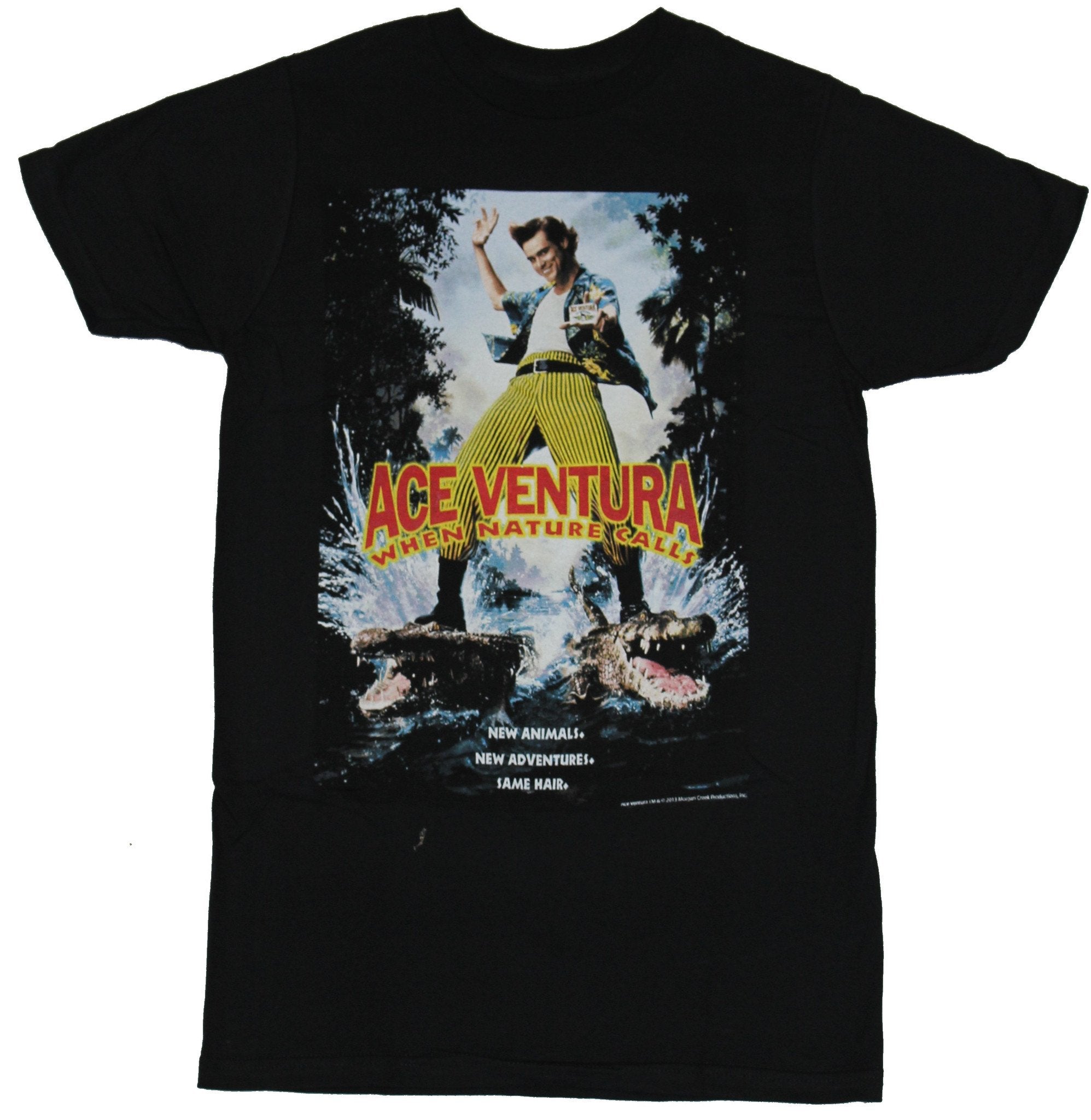 Ace Ventura Mens T-Shirt - When Nature Calls Movie Poster Image