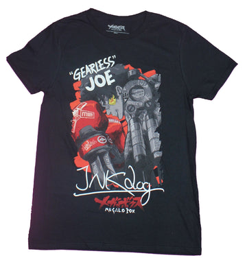Megalo Box Mens T-Shirt- Gearless Joe Fight Ready Image