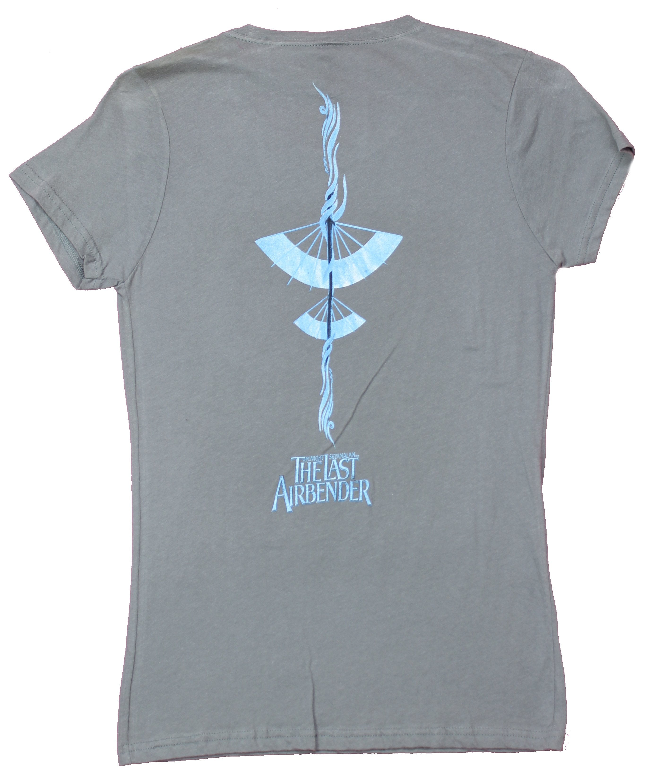 The Last Airbender Girls Juniors T-Shirt - Avatar Next To Air Symbol