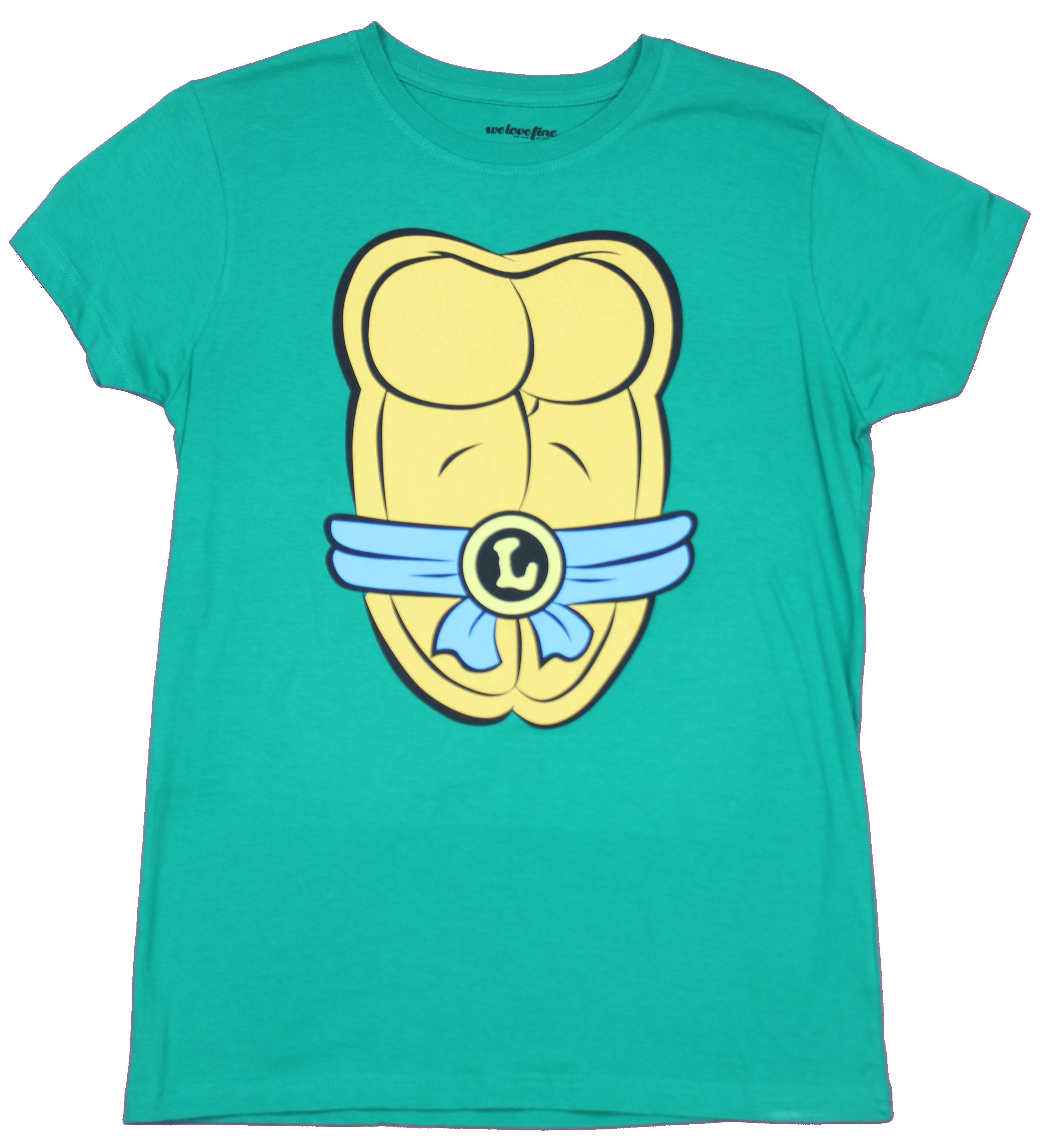 Teenage Mutant Ninja Turtles Girls Juniors T-Shirt  - Leonardo Belt