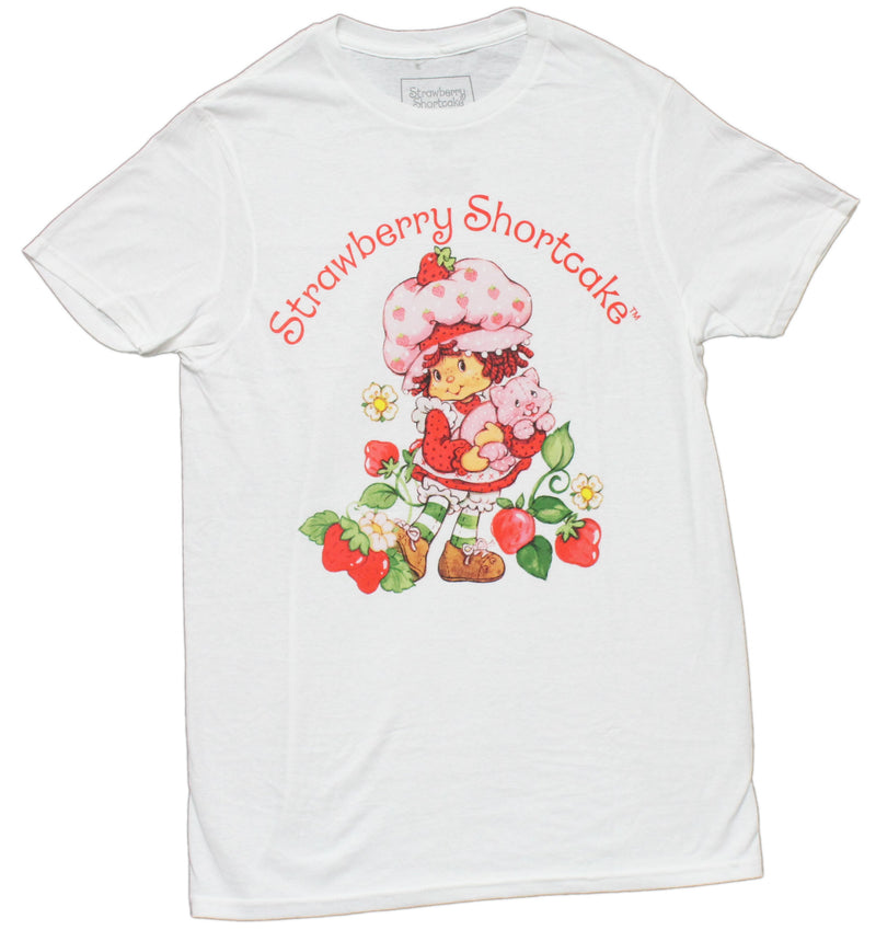 Strawberry Shortcake Men's T-shirt - Holding Custard Logo
