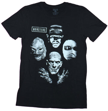 Universal Monsters Mens T-Shirt - Album Cover Pose Frank Creature