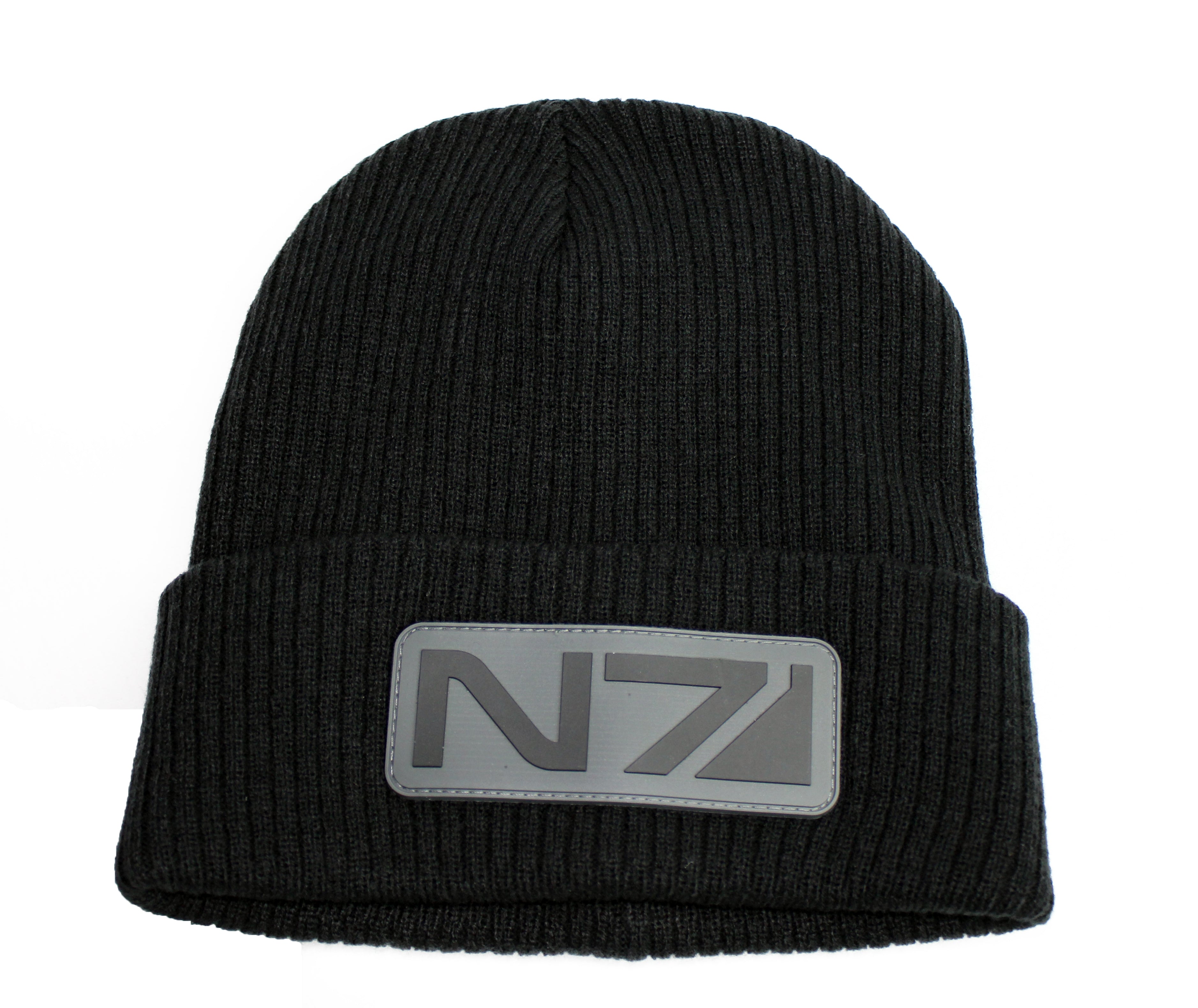Mass Effect N7 Black Out Logo Beanie Knit Cap