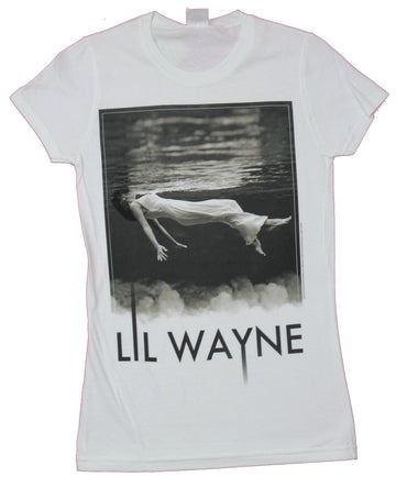Lil Wayne Girls Juniors T-Shirt - Under Water Girl Image