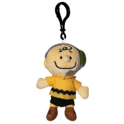 JINX Snoopy in Space Charlie Brown Mission Control Clipsters Toy, 4-in Plush Hangers from Apple TV+ Series for Fans Ages 3+ - Inmyparentsbasement.com