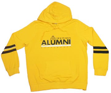 Harry Potter Mens Pull-Over Hoodie - Hogwarts Alumni House Hufflepuff