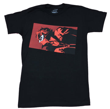 Persona 5  Mens T-Shirt -  Joker Red Print Picture Box