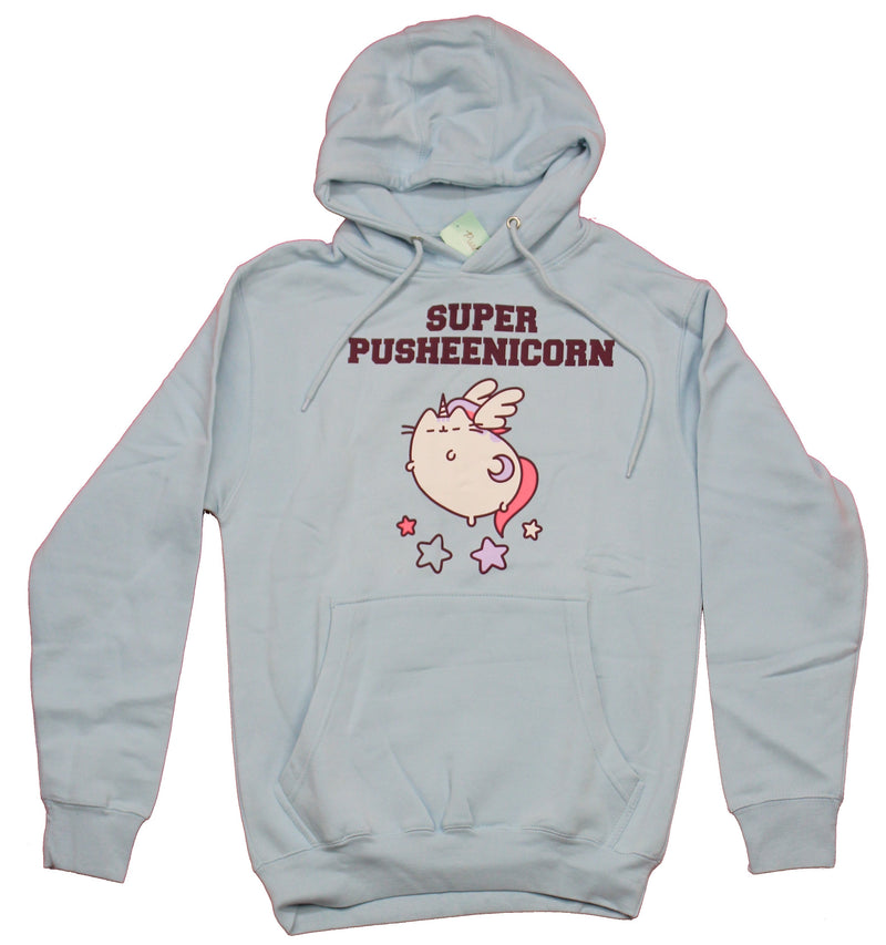 Pusheen Mens Pullover Hoodie - Super Pusheenicorn Super Cuteness