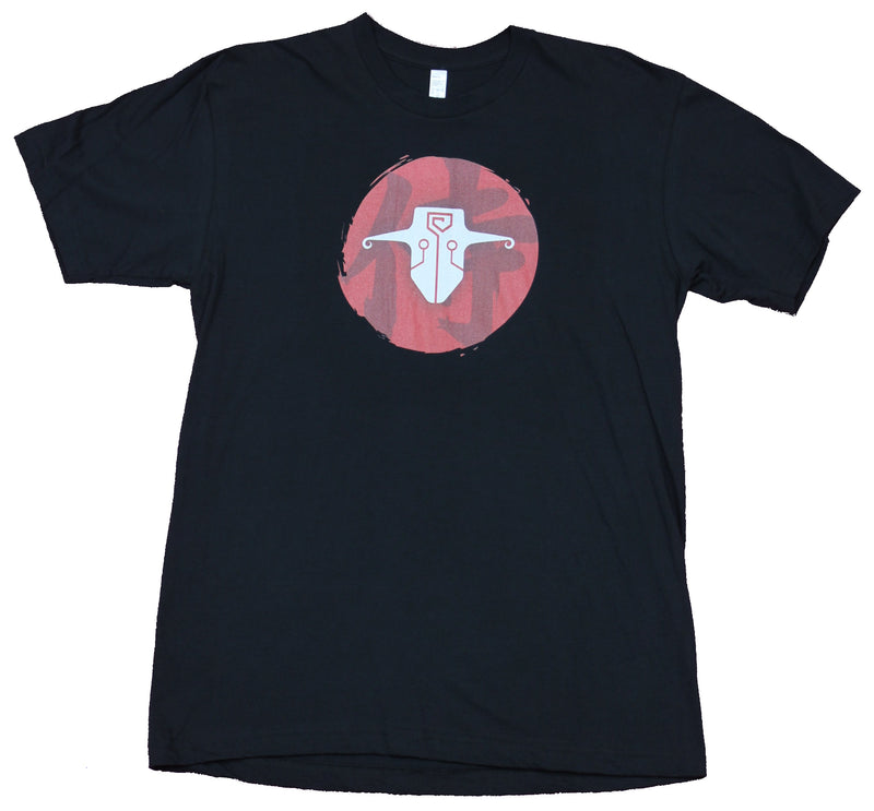 DOTA II Mens T-Shirt - Fighter Mask Image Circle Image