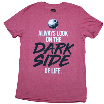 Star Wars Mens T-Shirt  - Always Look on the Dark Side of Life
