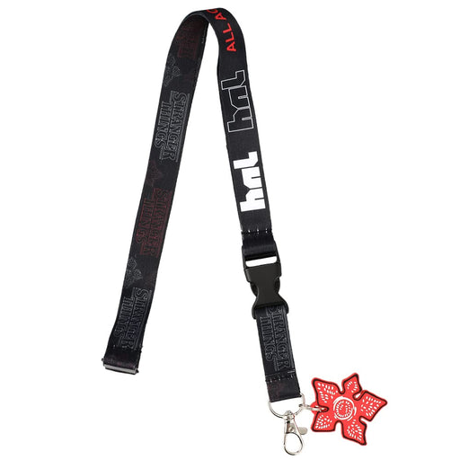 Bioworld Stranger Things Lanyard with Clear Sleeve - Inmyparentsbasement.com