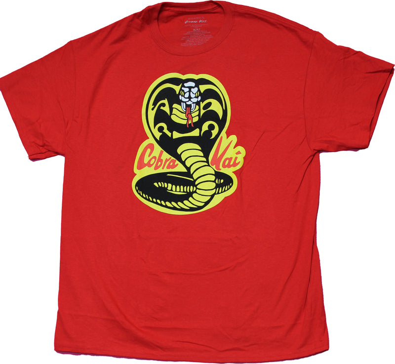 Cobra Kai Mens T-Shirt - Large CobraClassic  Logo