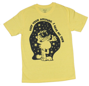 Garfield Mens T-Shirt - Sunglasses Keep You Attitude