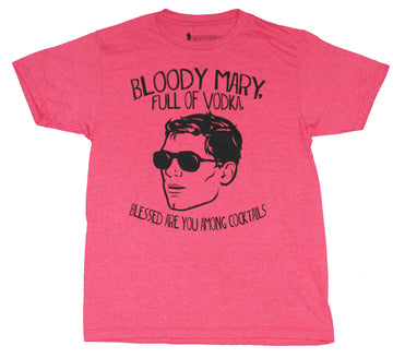 Archer  Mens T-Shirt - Bloody Mary Blessed Are You Among Cocktails