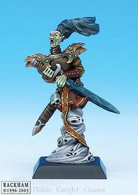 Rackham Confrontation Quaestor of Archeron acheron Lead Figure Blister Pack