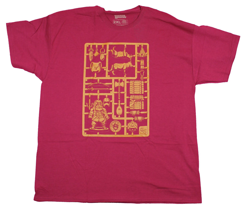Dungeons & Dragons Mens  T-Shirt- Snap out Game Pieces Image - Inmyparentsbasement.com
