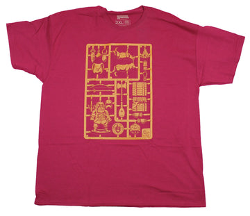 Dungeons & Dragons Mens  T-Shirt- Snap out Game Pieces Image