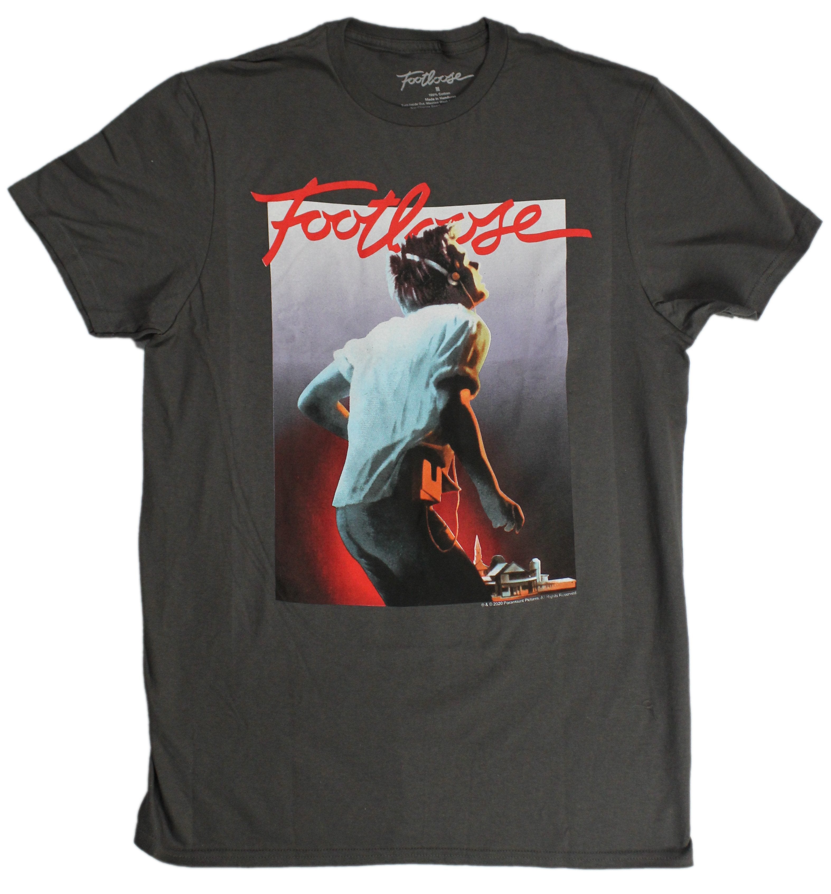 Footloose Mens T-Shirt - Foot Loose Movie Poster Image
