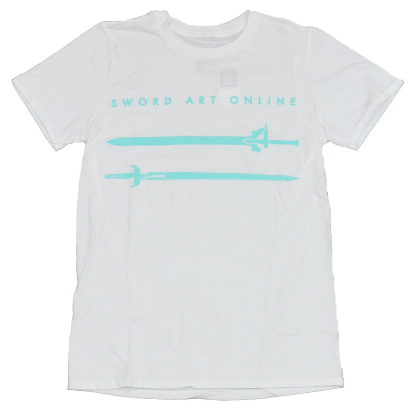 Sword Art Online Mens T-Shirt - Swords Under Logo Image