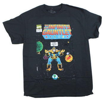 Infinity Gauntlet Mens T-Shirt - Come And Get IT Thanos 4 Cover