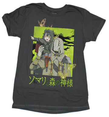 Somali and the Forest Spirit Mens T-Shirt - Golem Somali on Shoulder