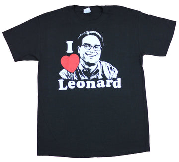 The Big Bang Theory Mens T-Shirt  - I Heart Love Leonard Image