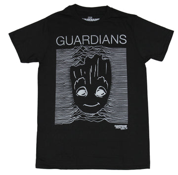 Guardians of the Galaxy (Marvel) Mens T-Shirt - Cute Groot Album Style Image