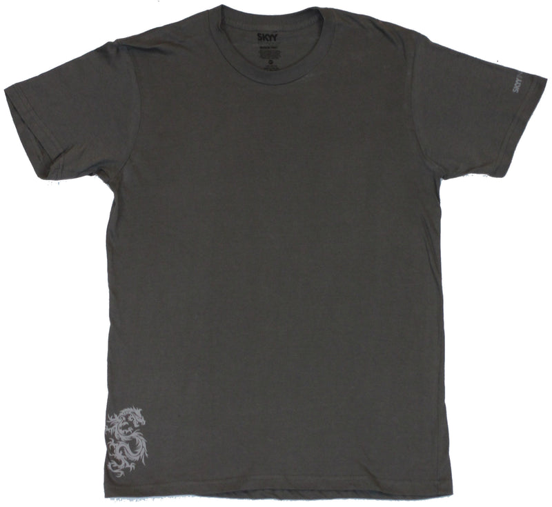Skyy Vodka  Mens T-Shirt - Dragon Fruit Flavor Side Dragon Logo - Inmyparentsbasement.com